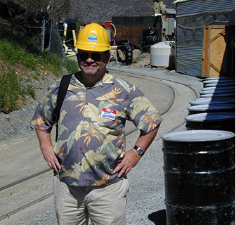 Sam Neasham: tunnel boring machine photo